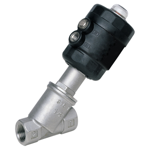 Air-Actuated Valve, Stainless Steel 316L, Normally Closed, Compact Design | AAV-1100C_