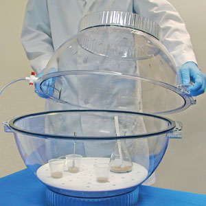 Large Dome Vacuum Desiccator | LAB-42029