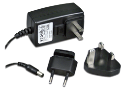 Universal ac Power Adapter Included with iTCX-W