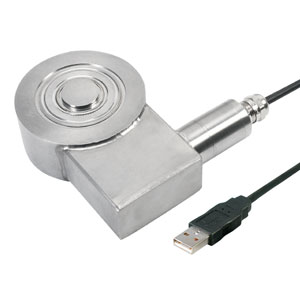 Celdas de carga de compresión de bajo perfil con salida USB de alta velocidad | Serie LC411/LCM411-USBH