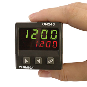 1/16 DIN Temperature Controller with Thermistor Inputs | CN243-R1-F2