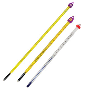 PFA Safety Coated Liquid-In-Glass Thermometers | GT-PFA Series
