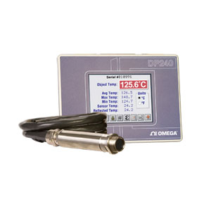 Kontaktløs infrarød temperatursensor med RS485 MODBUS® RTU-interface | OS210-C4 Series
