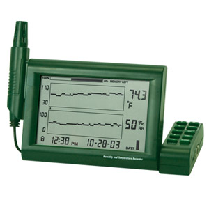 Temperature and Humidity Datalogger recorder | RH520A Series