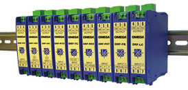 DIN Rail Mount Configurable Signal Conditioners | DRF Series