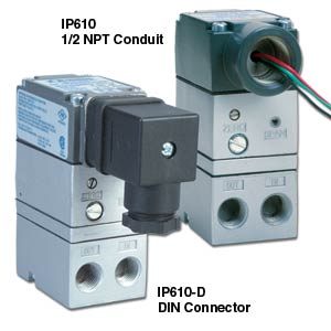 Miniature I/P Electronic Air Pressure Control | IP610 Series