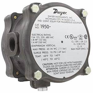 Explosion-proof Differential Pressure Switch | SERIES-1950