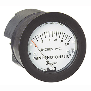 Series MP mini-Photohelic? differential pressure switch/gage | series-mp