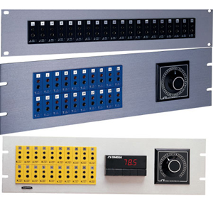 19 inch Socket Panels with Standard Thermocouple Connectors | 19SJP Series