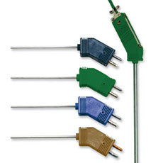 Low Noise Thermocouple Probes With Standard Size Plug | G(*)QIN and G(*)QSS