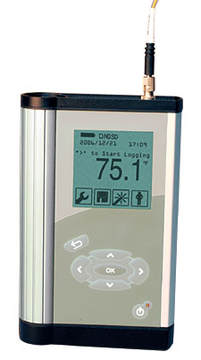 Portable Fiber Optic Data Logger Thermometer | HHTFO-101