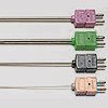 Quick Disconnect Thermocouple Probes with High Temperature S