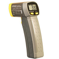 Infrarødt termometer med lasersigte med cirkel/punkt
    Fast emissivitet og synsfelt 6:1. Område -20 til 320° C | OSXL450