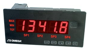 Large Display Meter for Strain Gage Bridge or Process Inputs | LDP63000-S, LDP63000-E
