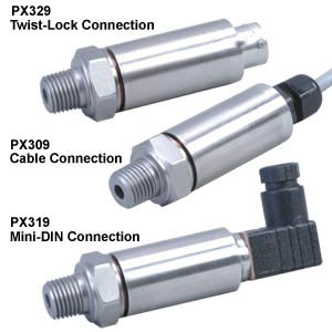 Transmissores de Pressão de Alto Desempenho com Saída 4 a 20 mA | Série PX309 com Saída 4 to 20 mA