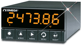 Medidor de Temperatura, Termopar, Pt-100, Deformação e Processo, de Ultra Alto Desempenho para Montagem 1/8 DIN | DP41-B
