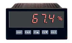 1/8 DIN Digital Panel Meters For DC Voltage and Current Inputs | DP63600-DC