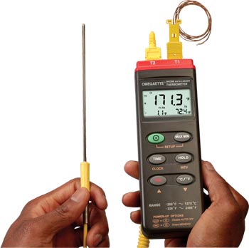 Datalogger Thermometers With Type K Thermocouples | OMEGAETTE®
HH306 Series