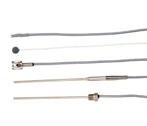 Linear Response Thermistor Probes with 10-foot Cable terminated in 3 stripped leads, Various Applications and Styles | OL-700 Series 