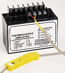 Thermocouple Amplifier - OMNI-AMPIV | OMEGA | OMNI-AMP IV