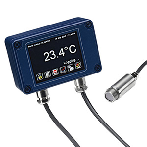 Miniature Infrared Temperature Sensor With Optional High-Ambient Sensing Head and Touch Screen Display | OS-MINI Series