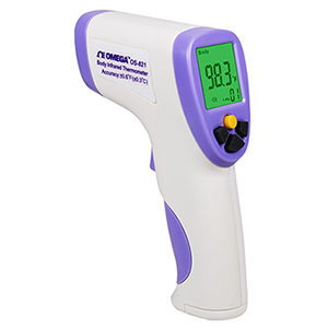 Non-Contact Body IR Thermometer with 3 Color Alarm Backlight Display | OS820-Series