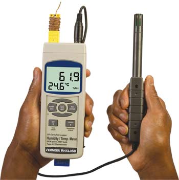 Termômetro Higrômetro Portátil Registrador de Dados | RHXL3SD